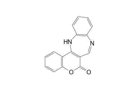 6-Oxo-13H-benzo[b]benzopyrano[3,4-f][1,4]diazepine