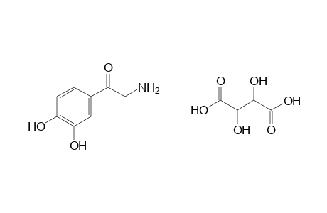 2-Amino-3',4'-dihydroxyacetophenone, bitartrate