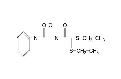 N-glyoxyloyl-N'-phenyloxamide, N-[2-(diethyl mercaptal)]