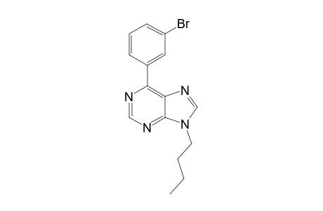 6-(3-Bromophenyl)-9-n-butyl-9H-purine