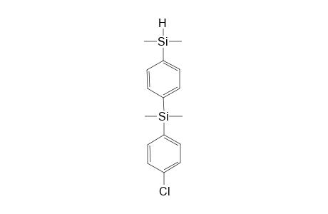 1-(p-Chlorophenyl)-1,1'-p-phenylenebis[dimethylsilane]