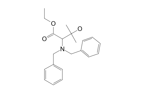 ETHYL-(R/S)-2-(DIBENZYLAMINO)-3-HYDROXY-3-METHYLBUTYRATE