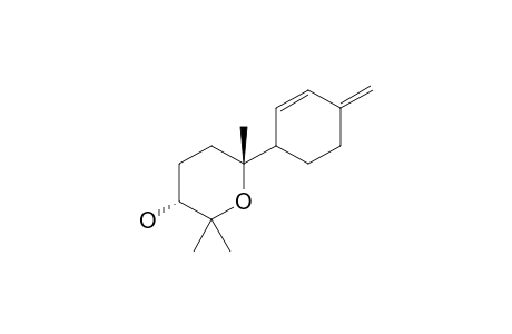 (3R,6R)-2,2,6-trimethyl-6-(4-methylenecyclohex-2-enyl)tetrahydro-2H-pyran-3-ol