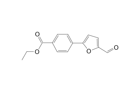 Ethyl 4-(5-formyl-2-furyl)benzoate