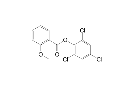 2-Methoxybenzoic acid, 2,4,6-trichlorophenyl ester