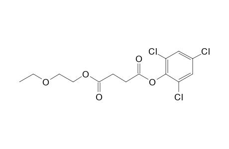 Succinic acid, 2,4,6-trichlorophenyl 2-ethoxyethyl ester