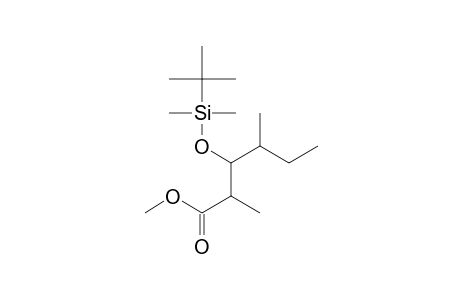 Methyl (2r,3r,4s)-3-(tert-butyldimethylsilyloxy)-2,4-dimethylhexanoate