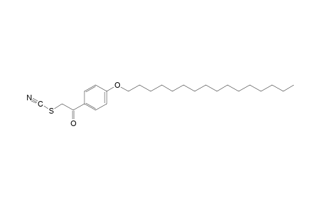 thiocyanic acid, p-(hexadecyloxy)phenacyl ester