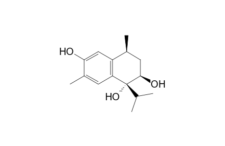 (1R,2R,4S)-1-isopropyl-4,7-dimethyl-tetralin-1,2,6-triol