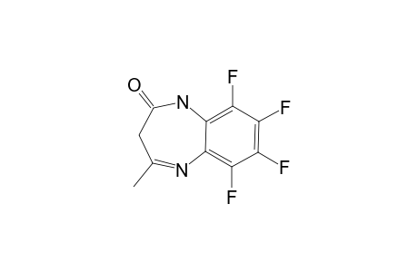 6,7,8,9-TETRAFLUORO-4-METHYL-1,3-DIHYDRO-2H-1,5-BENZODIAZEPIN-2-ONE