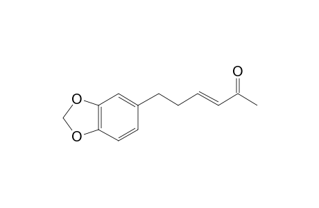 6-(Benzo[D][1,3]dioxol-5-yl)hex-3-en-2-one