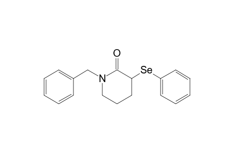 1-(Phenylmethyl)-3-(phenylseleno)-2-piperidinone