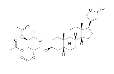 DIGITOXIGENIN-3-BETA-O-ALPHA-L-PERACETYLRHAMNOSID,(5-BETA-H)