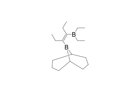 9-BORABICYCLO[3.3.1]NONANE, 9-[2-(DIETHYLBORYL)-1-ETHYL-1-BUTENYL]-, (Z)-