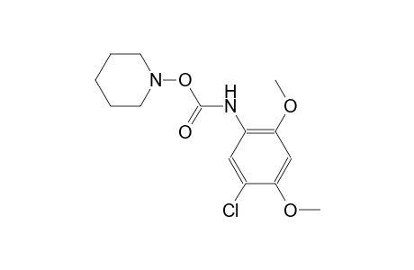 5-chloro-2,4-dimethoxycarbanilic acid, O-piperidino derivative
