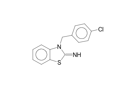 3-(4-Chlorobenzyl)-2(3H)-iminobenzothiazole hydrobromide