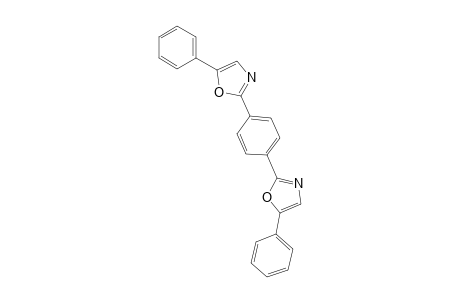 5-Phenyl-2-[4-(5-phenyl-1,3-oxazol-2-yl)phenyl]-1,3-oxazole