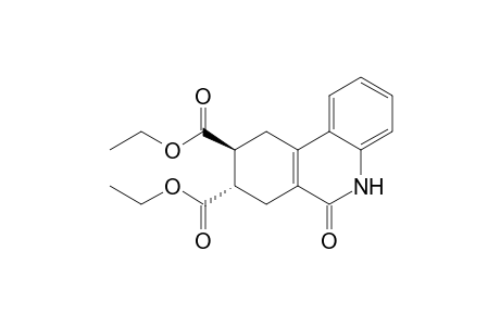 trans-8,9-Bis(carboethoxy)-6H-7,8,9,10-tetrahydrophenanthridin-6-one