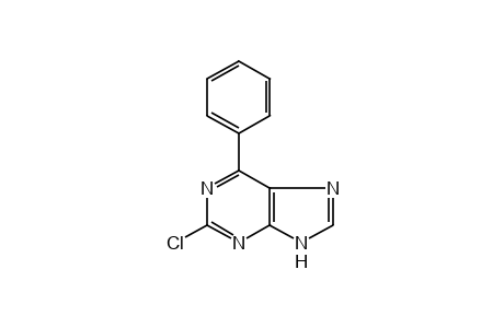 2-chloro-6-phenyl-9H-purine