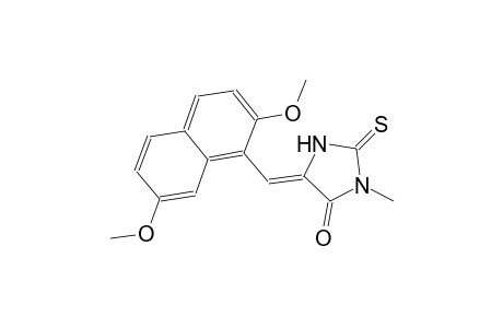 4-imidazolidinone, 5-[(2,7-dimethoxy-1-naphthalenyl)methylene]-3-methyl-2-thioxo-, (5Z)-