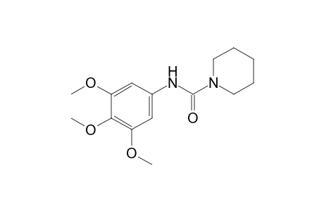 3',4',5'-trimethoxy-1-piperidinecarboxanilide