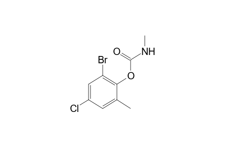 6-bromo-4-chloro-o-cresol, methylcarbamate