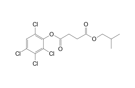 Succinic acid, isobutyl 2,3,4,6-tetrachlorophenyl ester