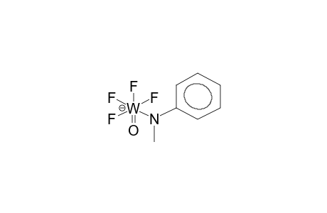 TRANS-TETRAFLUOROOXO(METHYLPHENYLAMIDO)TUNGSTENE ANION