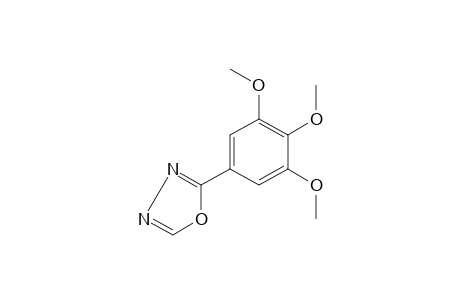 2-(3,4,5-trimethoxyphenyl)-1,3,4-oxadiazole