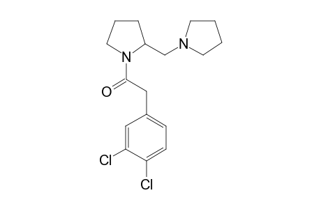 1-[(3,4-Dichlorophenyl)acetyl]-2-(1-pyrrolidinylmethyl)pyrrolidine