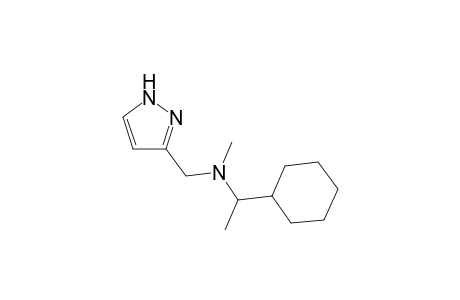 (+)-3(5)-{[(1'-cyclohexylethyl)methylamino]methyl}pyrazole