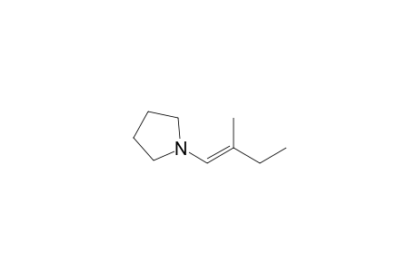 Pyrrolidine, 1-(2-methyl-1-butenyl)-