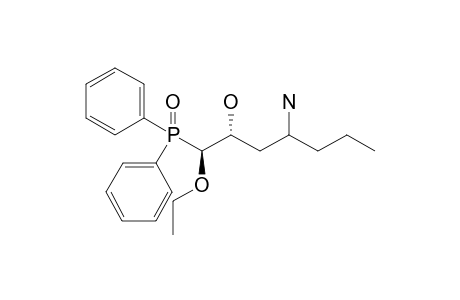 (1S,2R)-4-amino-1-diphenylphosphoryl-1-ethoxy-heptan-2-ol