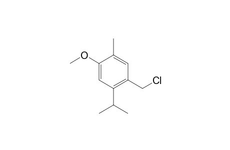 1-(chloromethyl)-4-methoxy-5-methyl-2-propan-2-ylbenzene