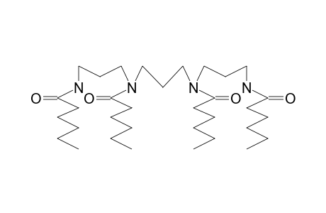 Hexanoic acid, [3-(hexanoyl-(3-[hexanoyl-(3-hexanoylamino-propyl)-amino]-propyl)-amino)-propyl]-amide