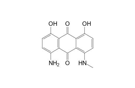 5-Amino 1,8-dihydroxy 4-methylamino anthraquinone