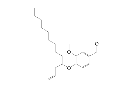 3-methoxy-4-(tridec-1-en-4-yloxy)benzaldehyde