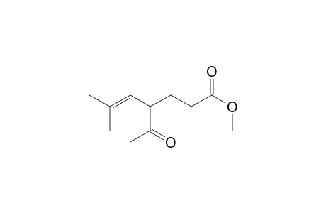 5-Heptenoic acid, 4-acetyl-6-methyl-, methyl ester, (.+-.)-