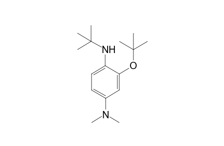 m-Tert-butoxy-p-(tert-butylamino)-N,N-dimethylaniline