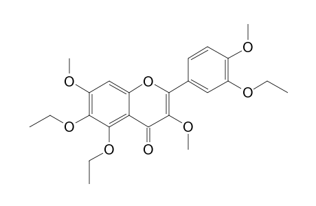 Flavone, 3',5,6-triethoxy-3,4',7-trimethoxy-