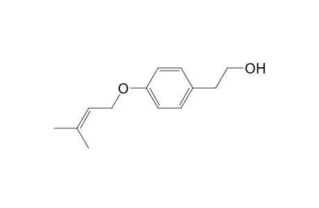 2-[4-(3-methylbut-2-enoxy)phenyl]ethanol