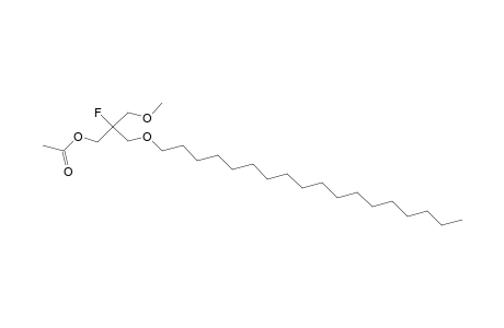 1-Acetoxy-2-fluoro-3-octadecyloxy-2-(methoxymethyl)propane