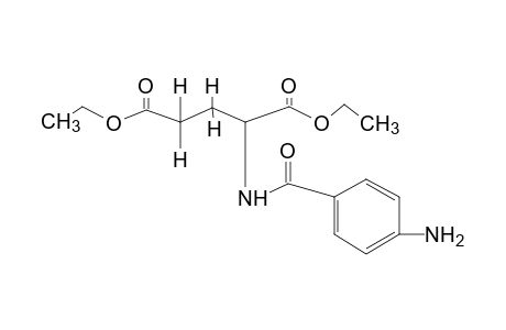 N-(p-aminobenzoyl)-L-glutamic acid, diethyl ester