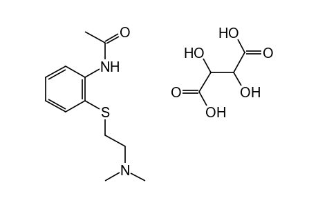 2'-{[2-(DIMETHYLAMINO)ETHYL]THIO}ACETANILIDE, TARTRATE