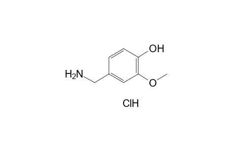 4-Hydroxy-3-methoxybenzylamine hydrochloride