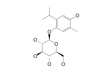 THYMOHYDROQUINONE-4-O-GLUCOPYRANOSIDE