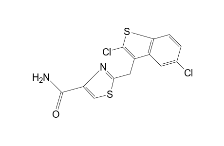 2-[(2,5-dichlorobenz[b]thien-3-yl)methyl]-4-thiazolecarboxamide