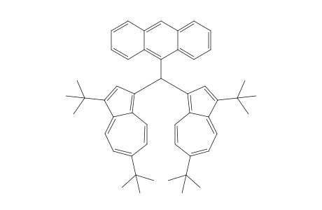 9-[bis(3,6-Ditert-butyl-1-azulenyl)methyl]anthracene