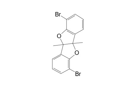 1,6-dibromo-4b,9b-dihydro-4b,9b-dimethylbenzofuro[3,2-b]benzofuran