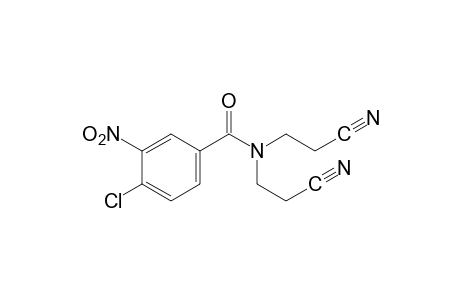 N,N-bis(2-cyanoethyl)-4-chloro-3-nitrobenzamide